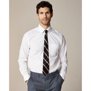 J.Crew Bowery Wrinkle-Free Dress Shirt – White – XL Slim – NWT